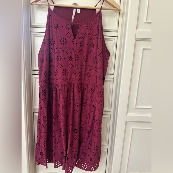 Lauren‎ Conrad XXL Velvet Cutout Sundress - Picture 1 of 5